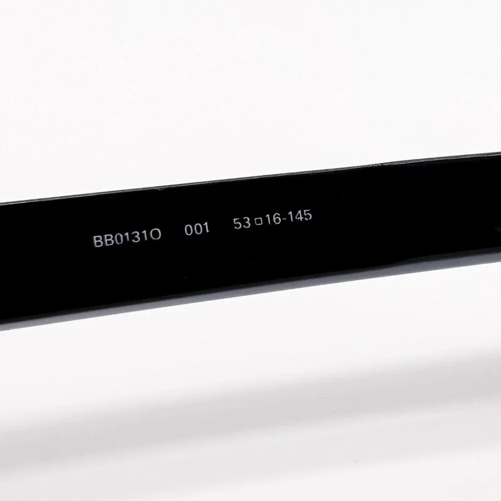 NEW BALENCIAGA EYEGLASSES BB0131O 001 ROUND OVAL BLACK WOMEN EYEWEAR BALENCIAGA